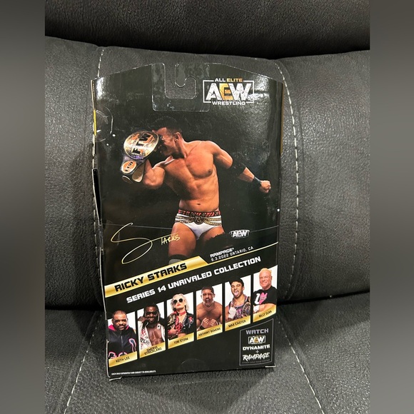 AEW Ricky Starks with FTW title! Unrivaled s14! - Picture 2 of 2